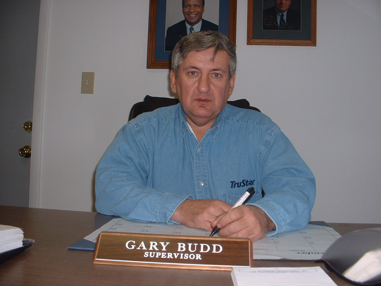 Supervisor, Gary Budd